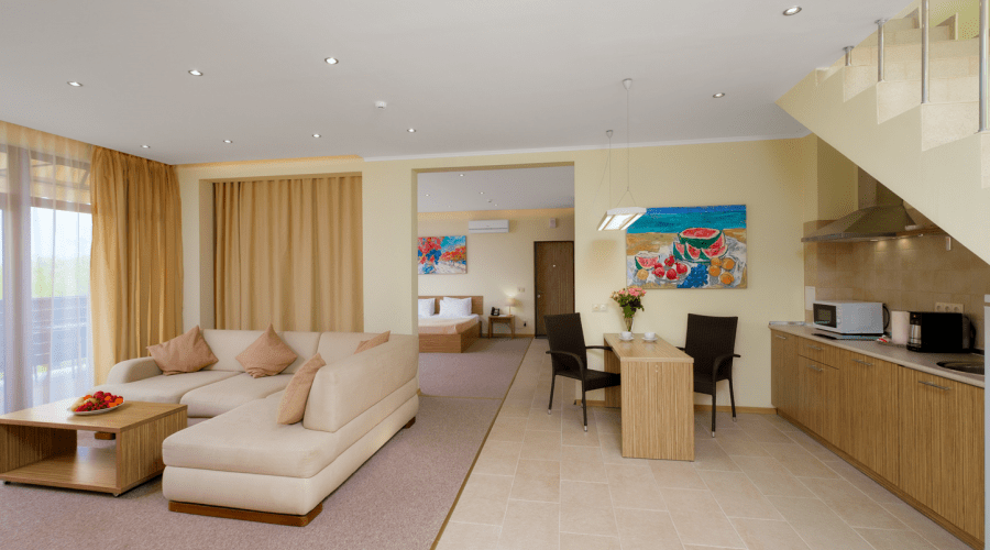 Люкс 2-местный 1-комнатный с террасой