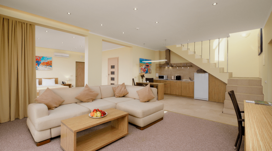 Люкс 2-местный 1-комнатный с террасой