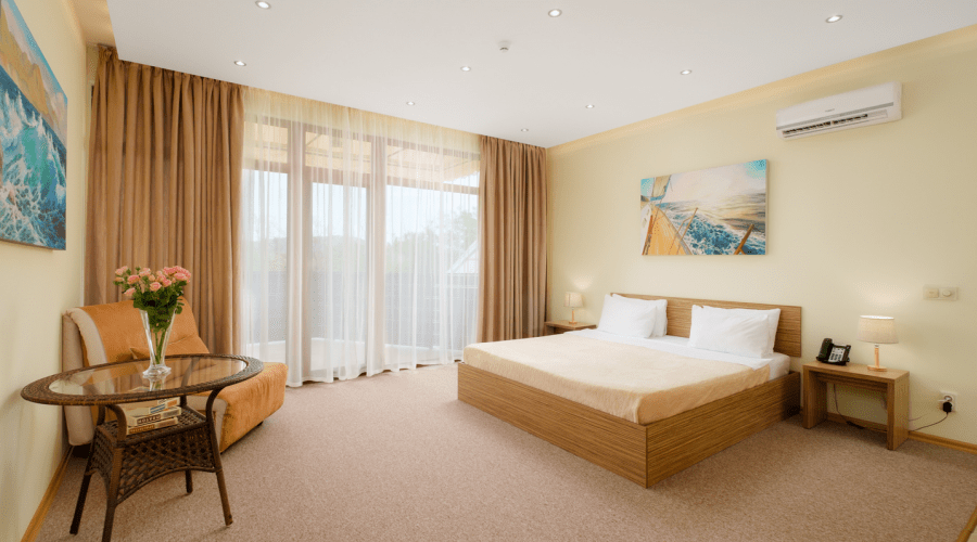 Люкс 2-местный 2-комнатный с террасой