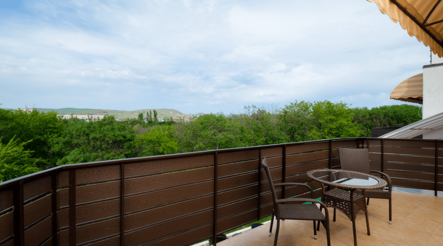 Люкс 2-местный 1-комнатный с террасой