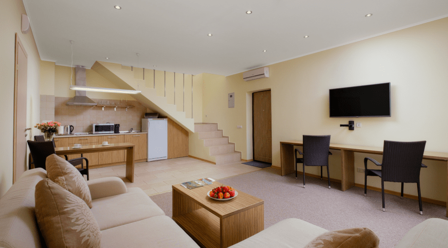 Люкс 2-местный 2-комнатный с террасой