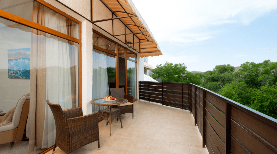 Люкс 2-местный 2-комнатный с террасой