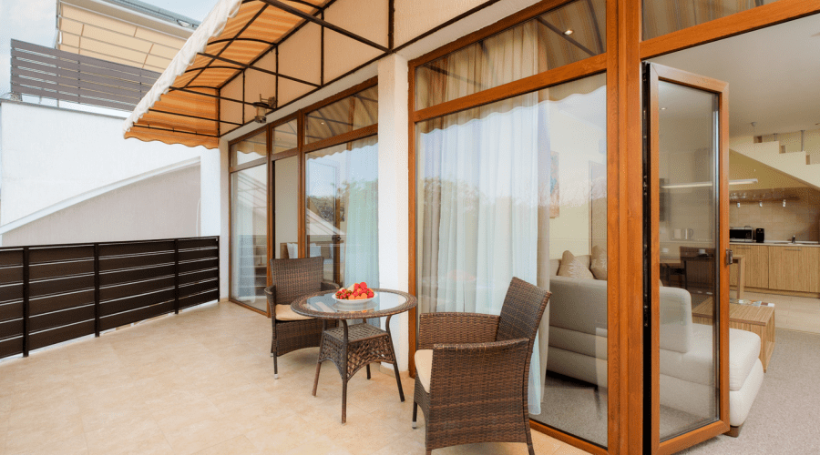 Люкс 2-местный 2-комнатный с террасой