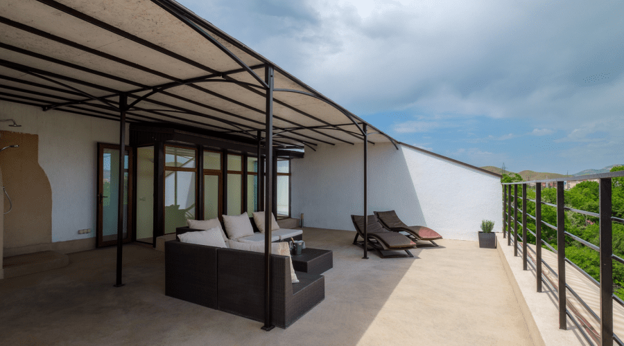 Люкс 2-местный 2-комнатный с террасой