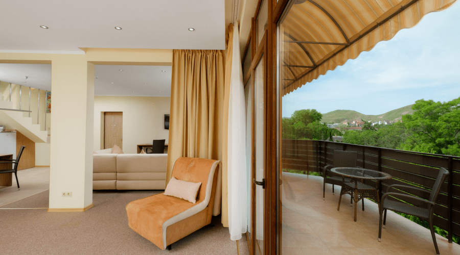 Люкс 2-местный 1-комнатный с террасой