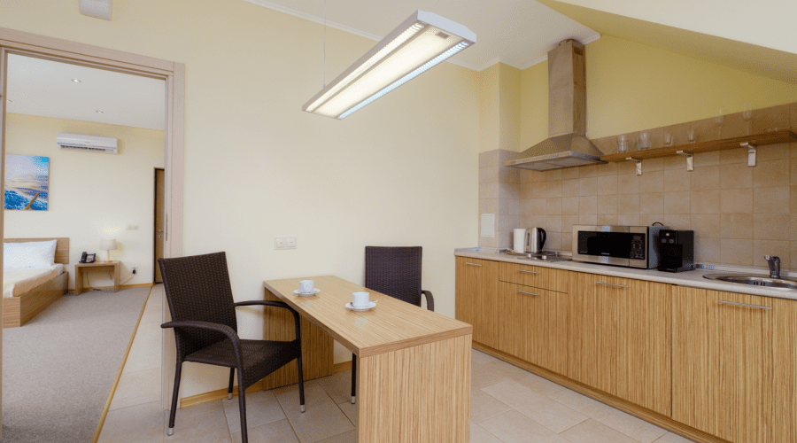 Люкс 2-местный 2-комнатный с террасой