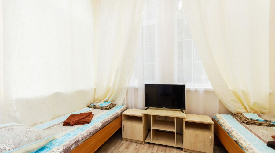 Эконом 3-местный 1-комнатный с удобствами на блок, корпус 8