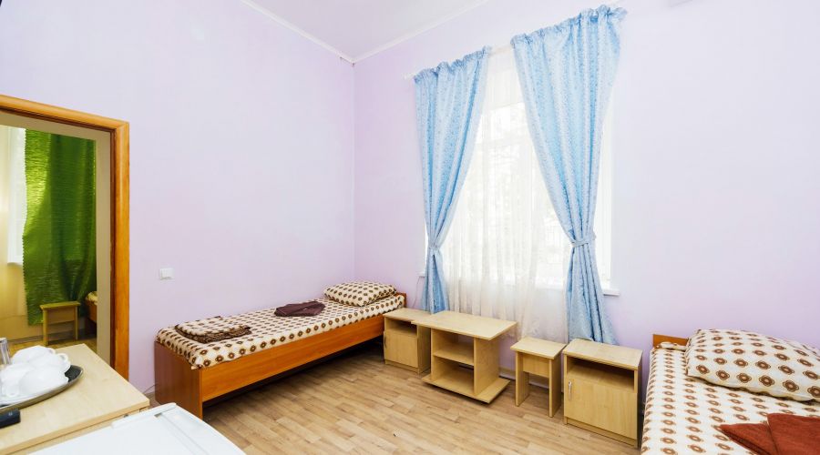 Эконом 4-местный 1-комнатный с удобствами на блок, корпус 8