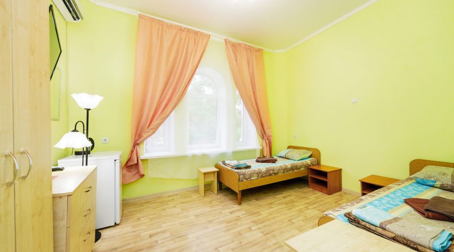 Эконом 4-местный 1-комнатный с удобствами на блок, корпус 8