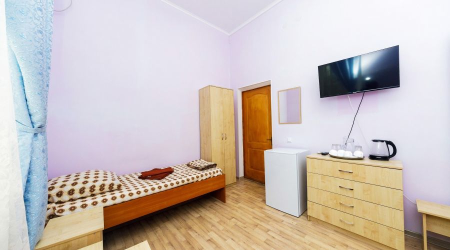 Эконом 1-местный 1-комнатный с удобствами на блок, корпус 8