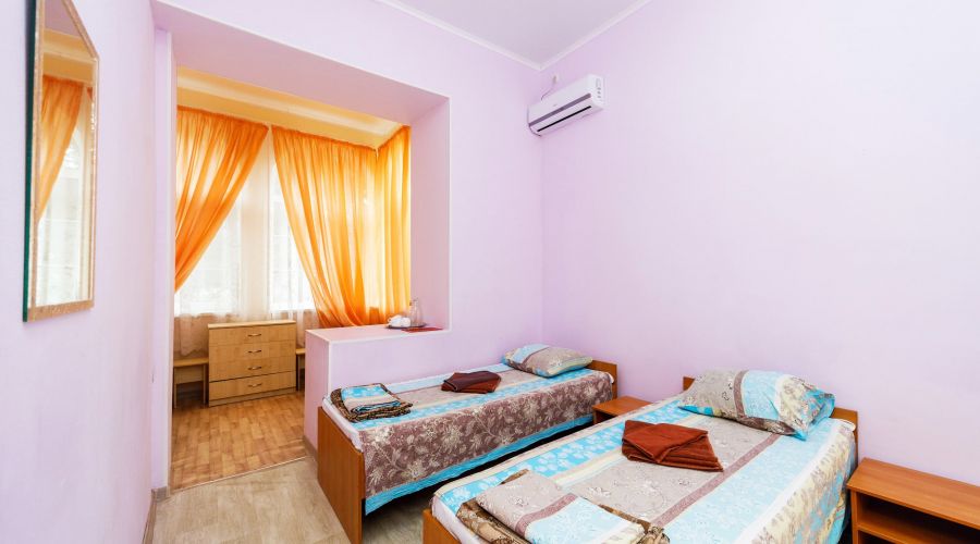 Эконом 4-местный 1-комнатный с удобствами на блок, корпус 8