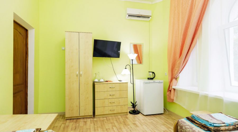 Эконом 2-местный 1-комнатный с удобствами на блок, корпус 8