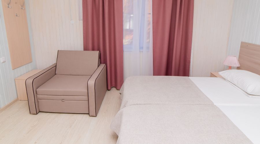 Комфорт 2-местный с доп. местом (финский домик)