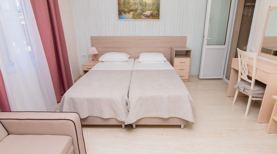 Комфорт 2-местный с доп. местом (финский домик)