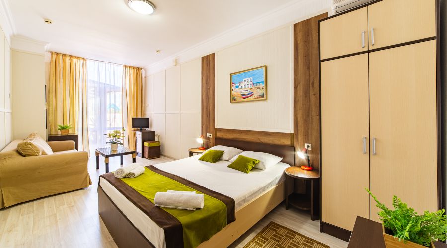 Комфорт Комфорт с двумя отдельными кроватями 102 с отдельным выходом