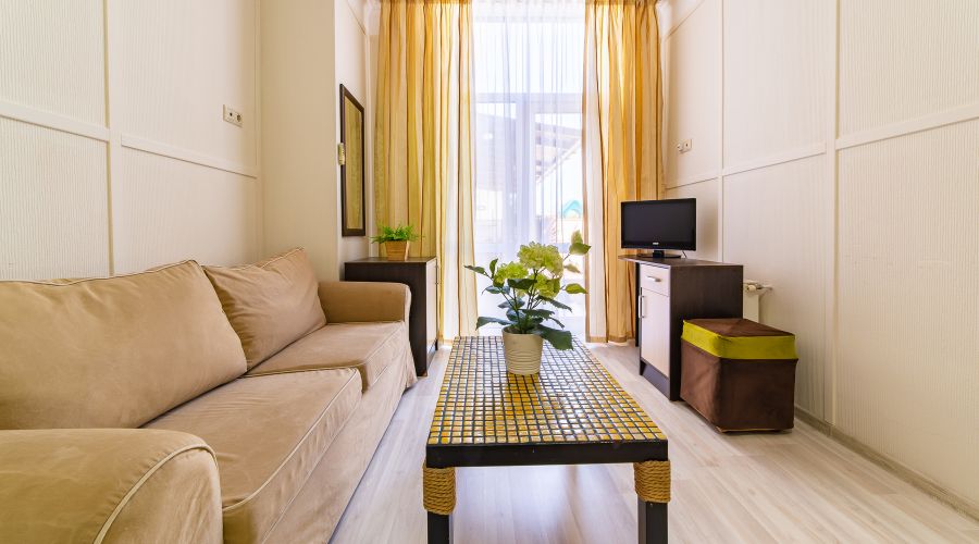 Комфорт Комфорт с двумя отдельными кроватями 102 с отдельным выходом