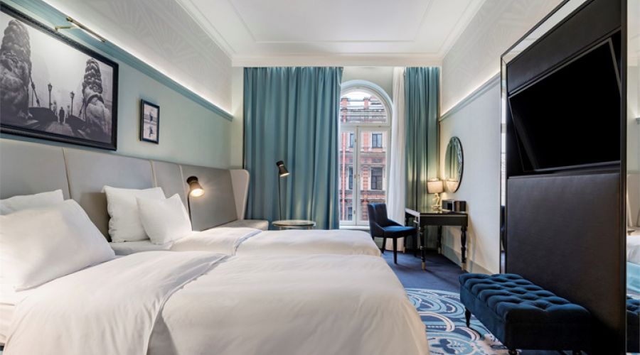 Улучшенный 2-местный twin вид город