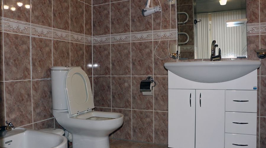 Люкс 1-местный 2-комнатный с сауной