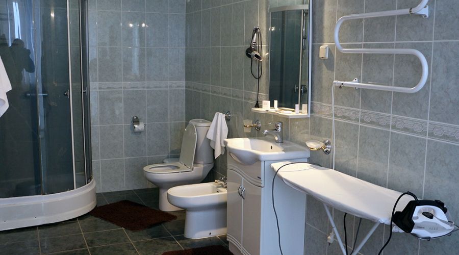 Люкс 1-местный 2-комнатный с сауной