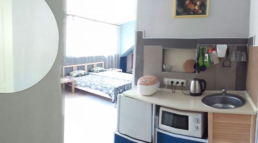 Студия 2-местный с кухней