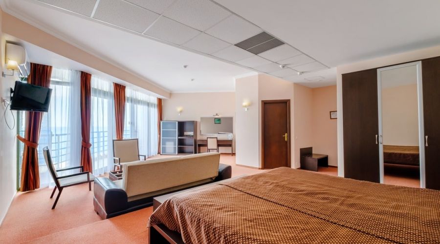 Студия полулюкс 2-местный 1-комнатный