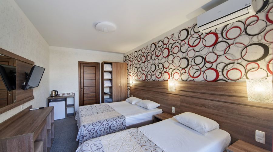 Стандартный 3-местный с балконом или террасой