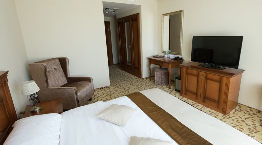 Стандарт 2-местный, двухспальной кроватью без балкона