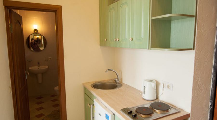 Апартаменты 2-местные 2-комнатные (вид на сад)