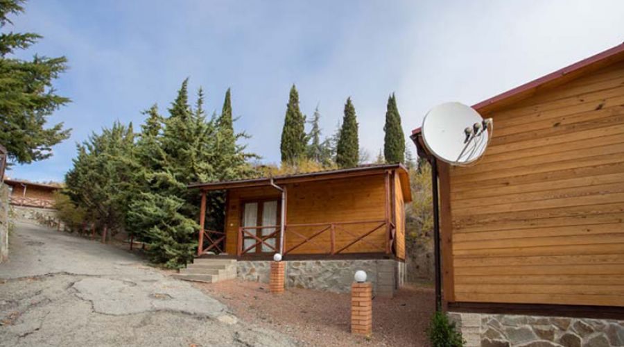 Домик 2-местный 2-комнатный Эко Вилла