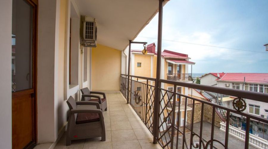 Апартамент 2-местный 3-комнатный с сауной