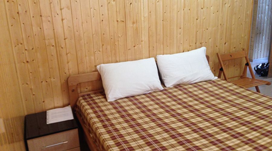 Стандартный 2-местный 1-комнатный с деревянной облицовкой 