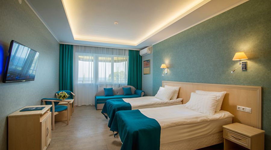 Стандарт 2-местный, вид на аквапарк