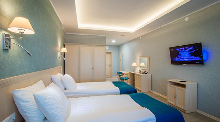 Стандарт 2-местный, вид на аквапарк