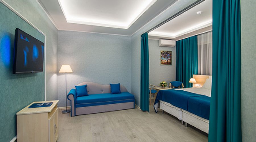 Студия 2-местный, вид на аквапарк