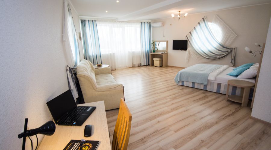 Студия 3-местный вид на море