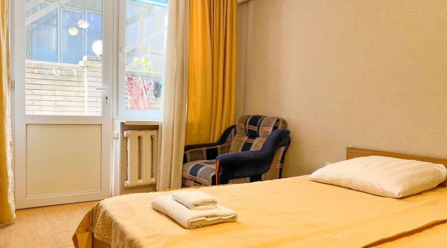 Семейный 2-мест. без балкона ( 1 и 5 этаж) 1-комнатный