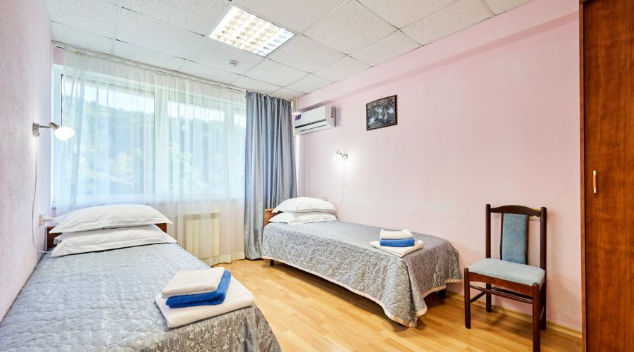 Блочный 2-местный 1-комнатный