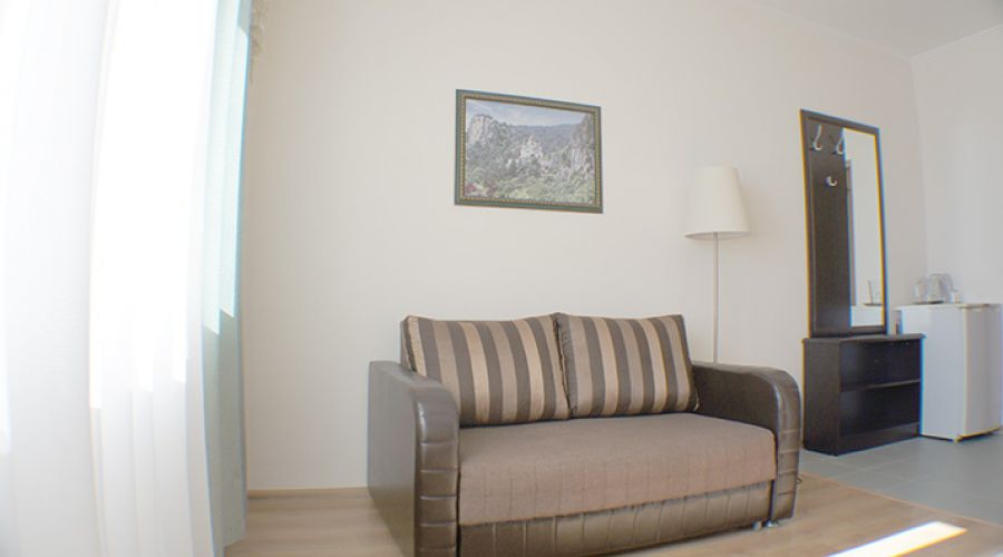 Повышенной комфортности 2 местный 2 комнатный вид на море