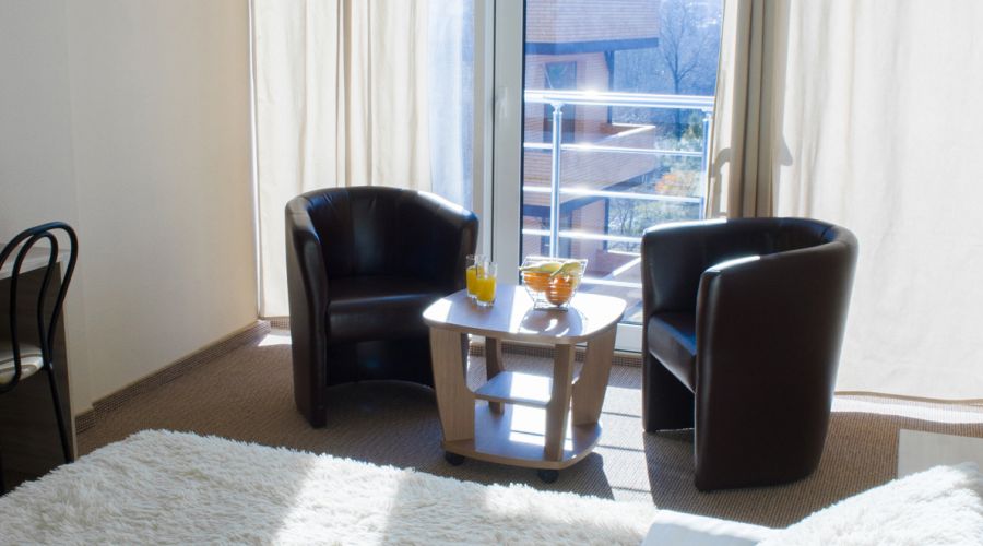 Стандарт 2-местный без балкона (вид на горы)