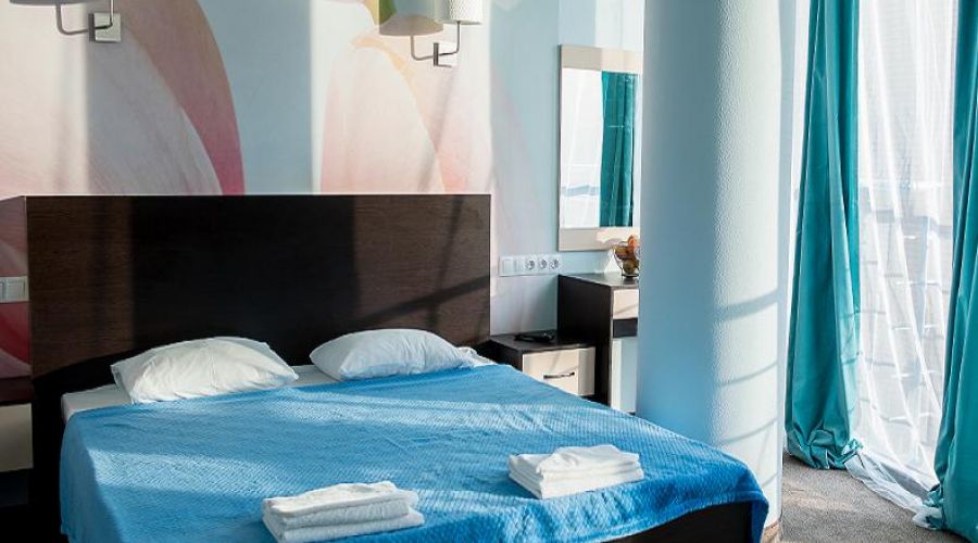 Полулюкс 2-местный 1-комнатный с французским балконом 4С,2В