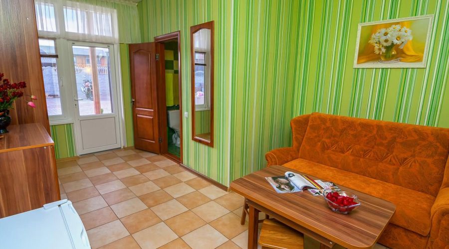 Семейный 4-местный 2-комнатный