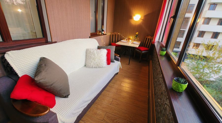 Апартаменты 6-местные Апартаменты (вид на бассейн, с кухней)