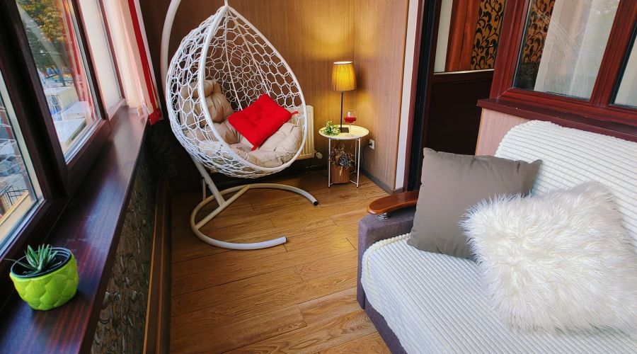 Апартаменты 6-местные Апартаменты (вид на бассейн, с кухней)