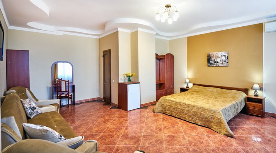 Семейный 4-местный 1-комнатный с балконом