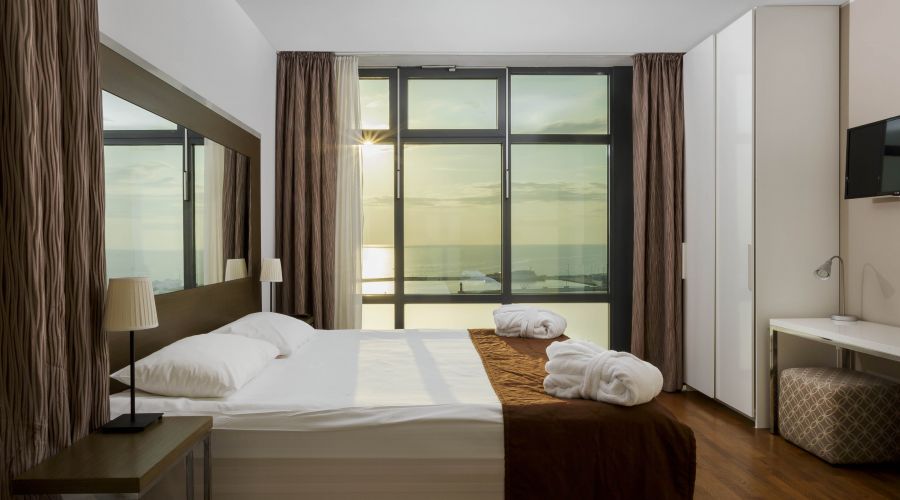 Апартаменты Дуплекс 2-уровневый с 2-мя спальнями 15 этаж