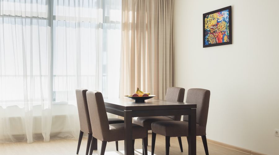 Апартаменты 4-местный 3-комнатный с двумя спальнями с 6-12 этаж