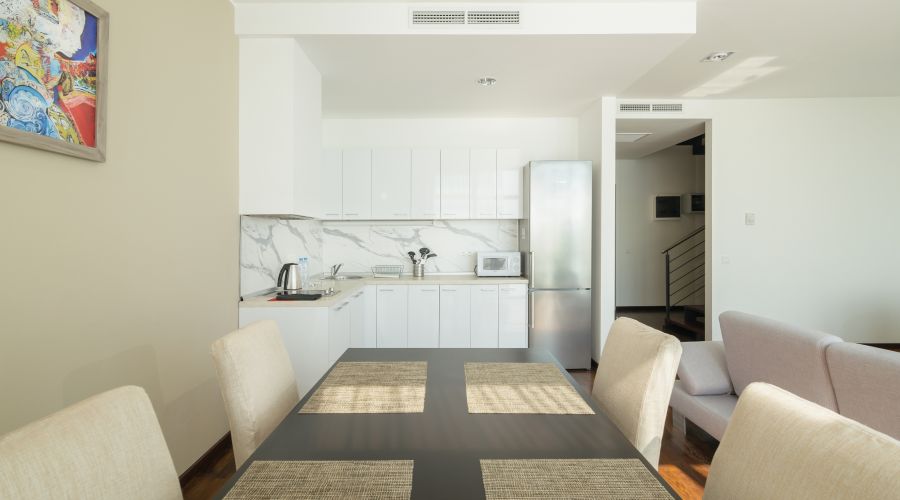 Апартаменты Дуплекс 2-уровневый с 2-мя спальнями 15 этаж