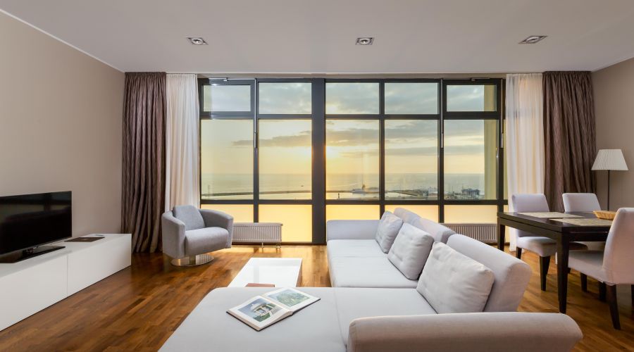 Апартаменты Дуплекс 2-уровневый с 2-мя спальнями 15 этаж