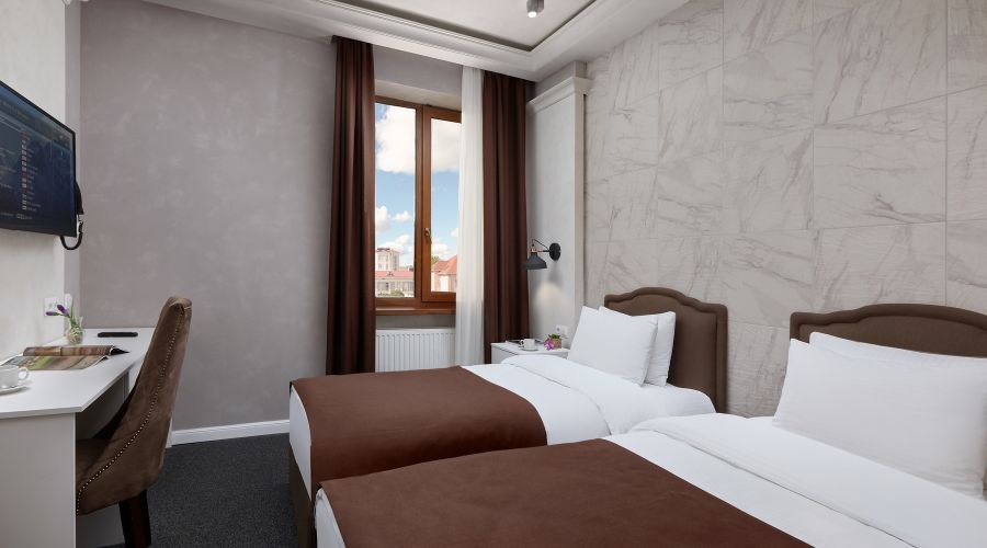 Стандарт 2-местный с двумя раздельными кроватями