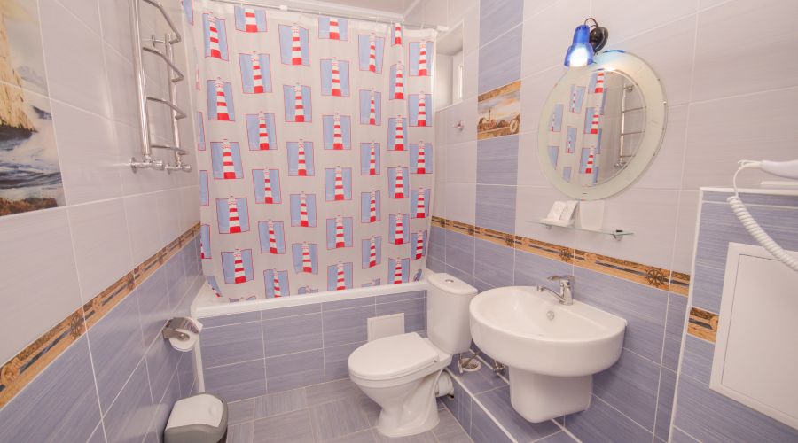 Студия 2-местный 1-комнатный с мини-кухней